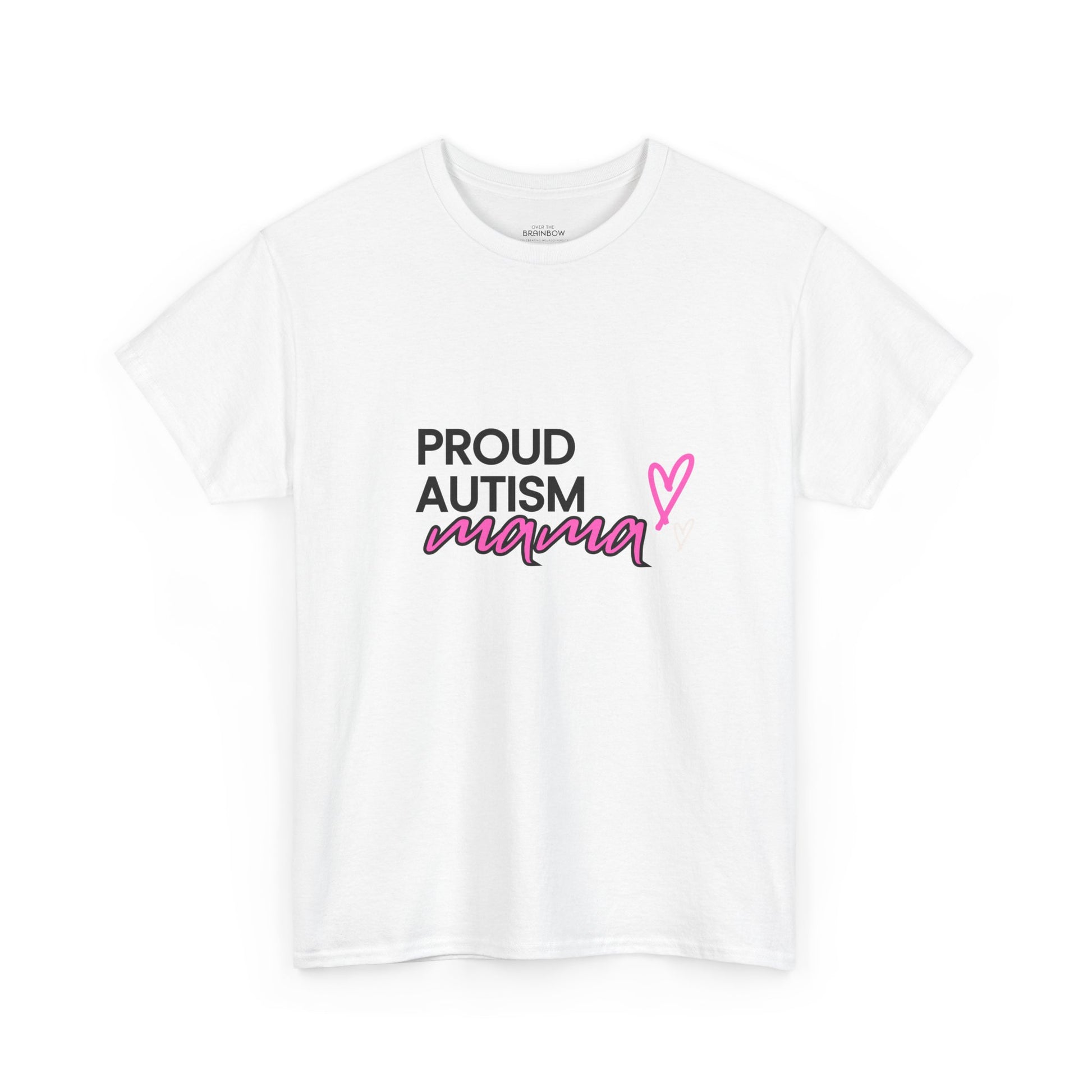 Proud Autism Mama T-shirt - White