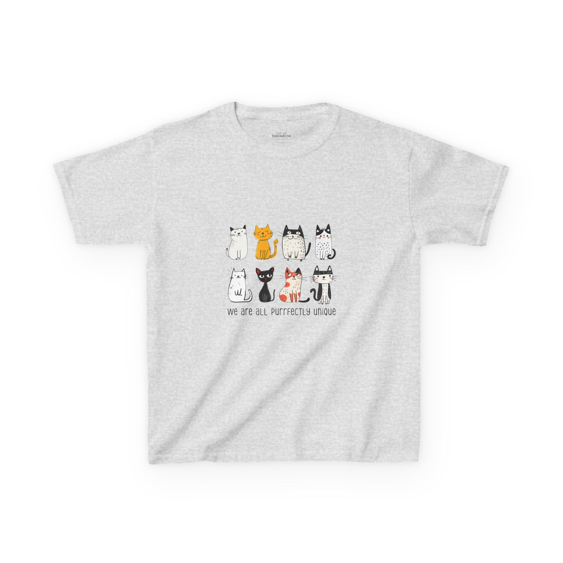 We are all purrfectly unique Kids T-Shirt