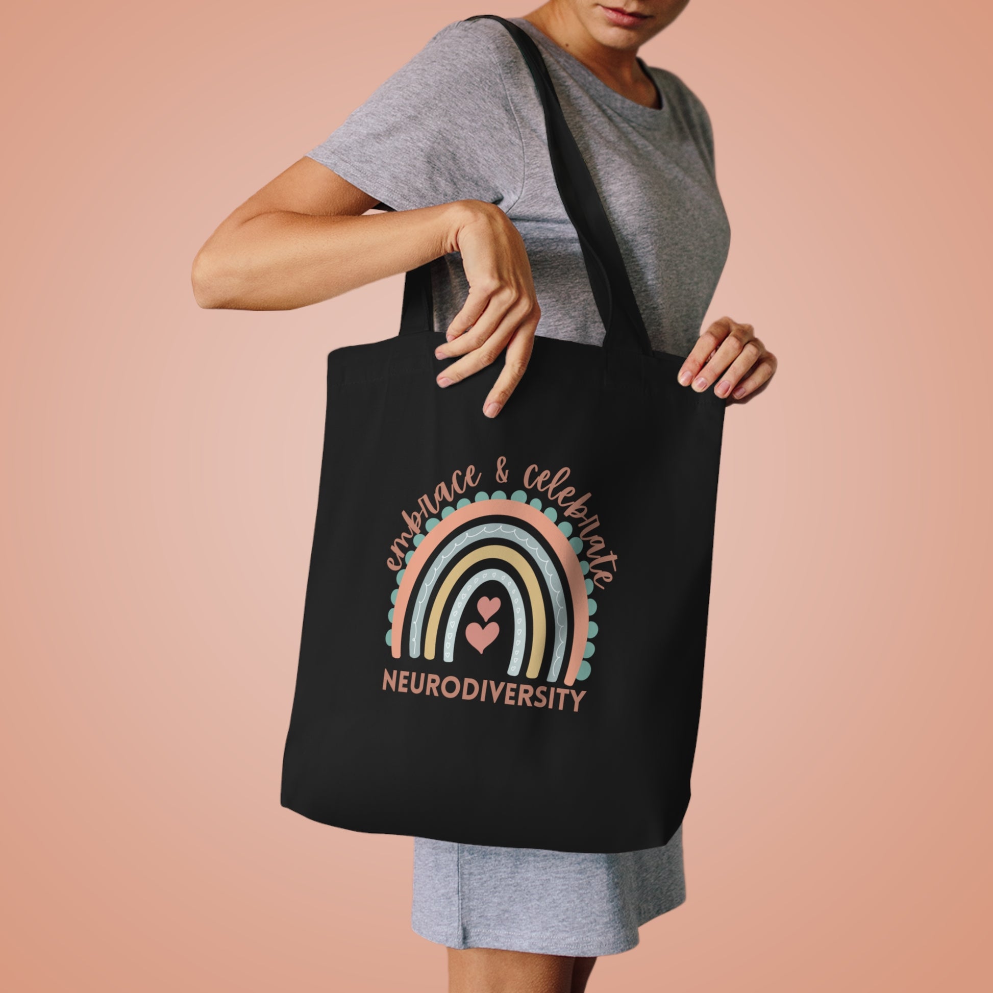 Embrace & Celebrate Neurodiversity Tote Bag