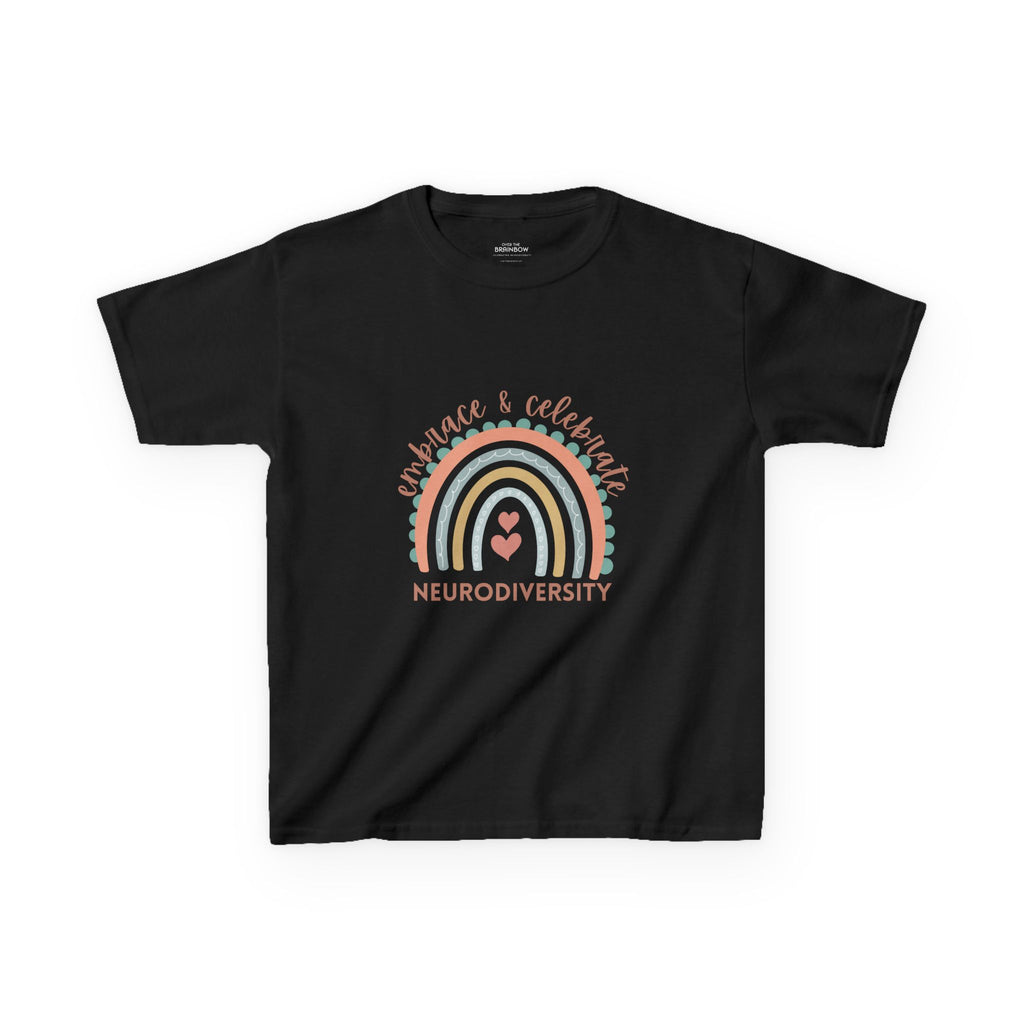 Embrace & Celebrate Neurodiversity Kids T-Shirt