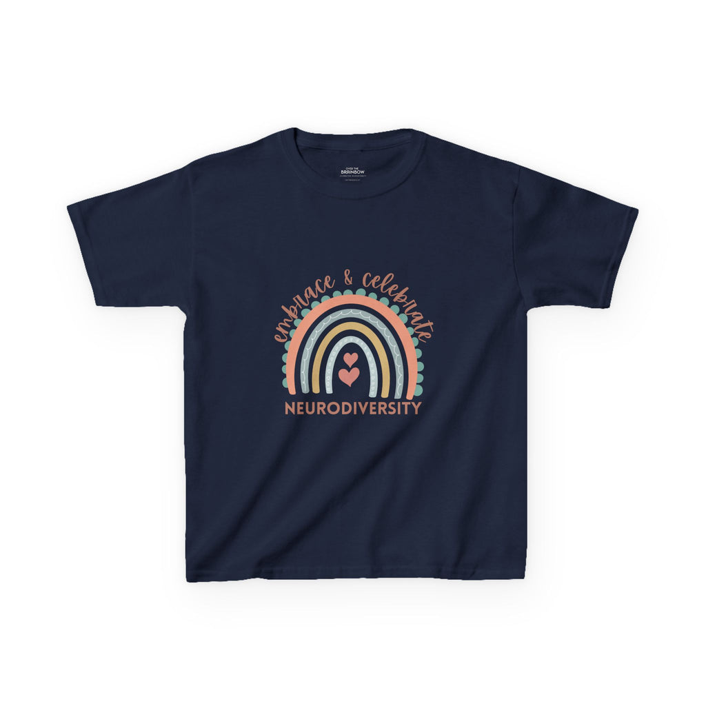 Embrace & Celebrate Neurodiversity Kids T-Shirt