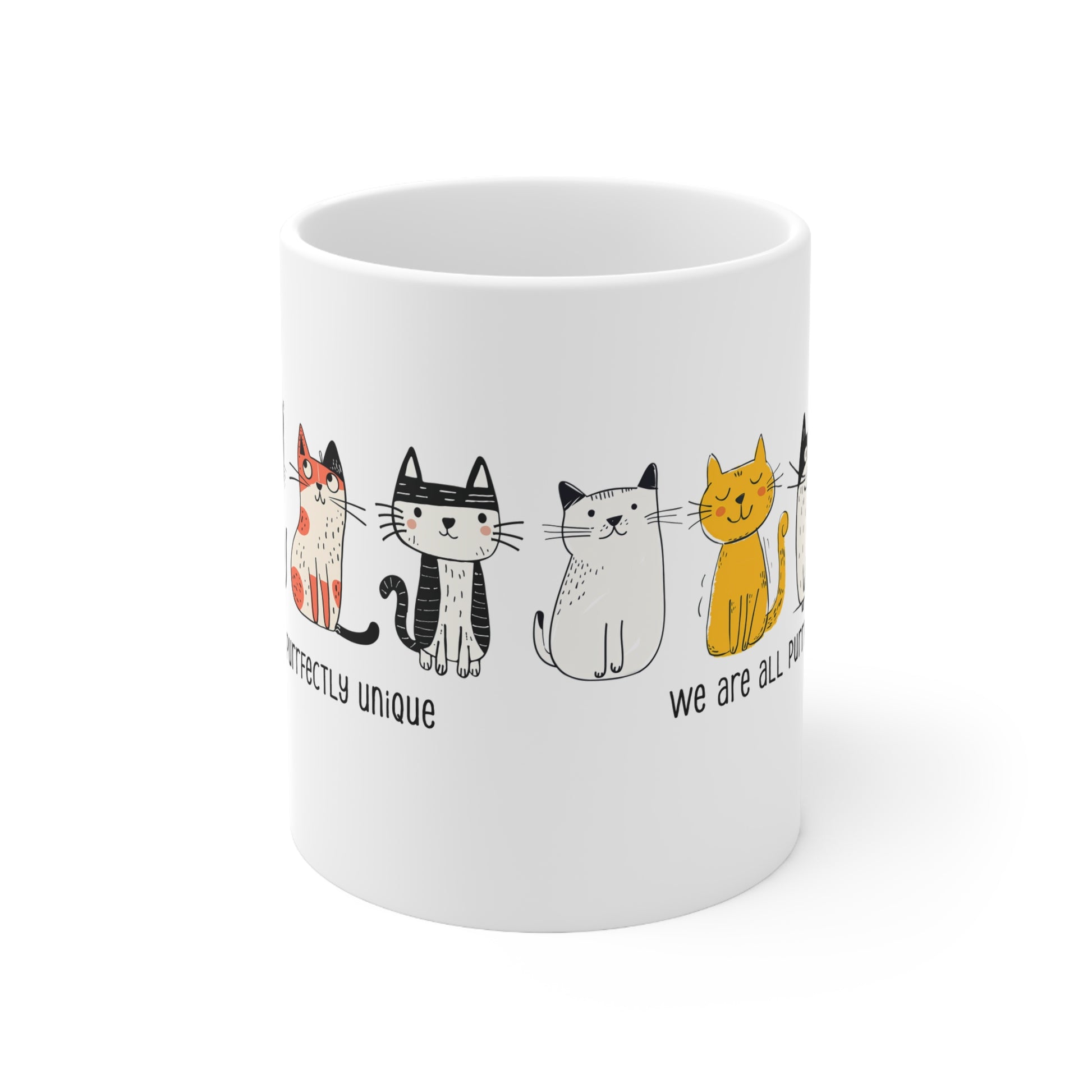 We are all purrfectly unique Mug