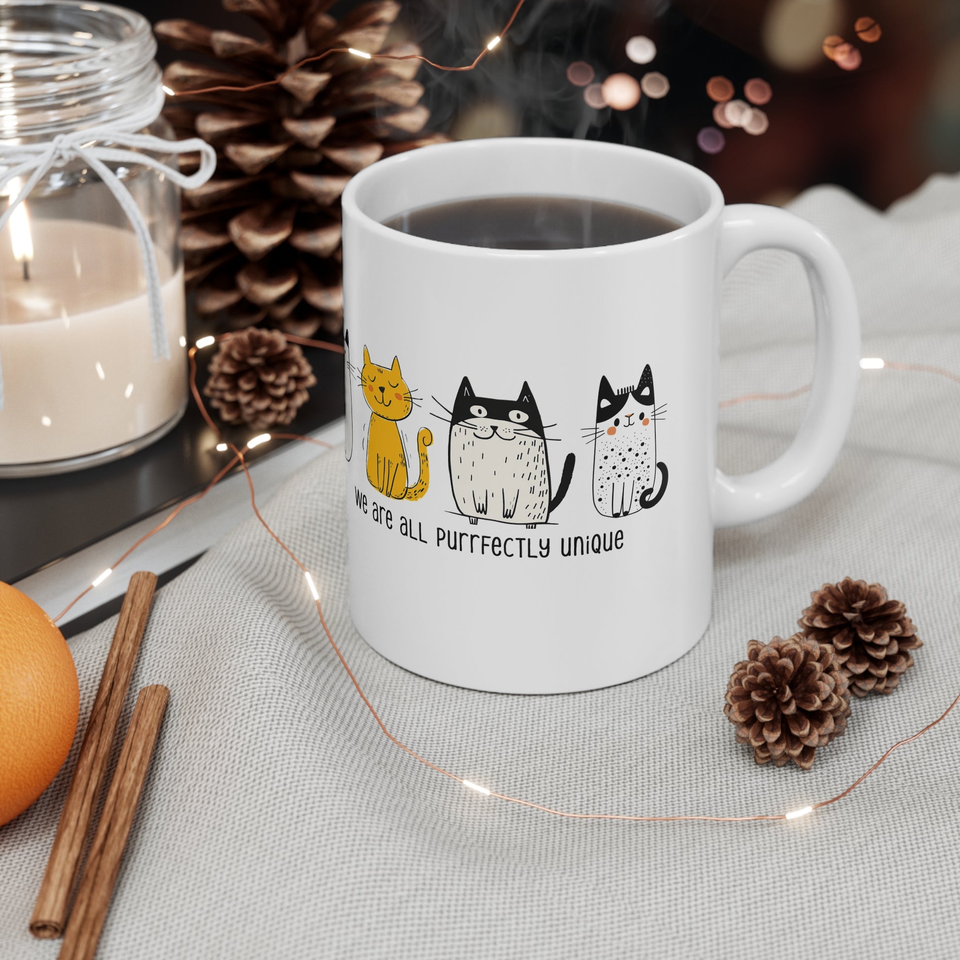 We are all purrfectly unique Mug