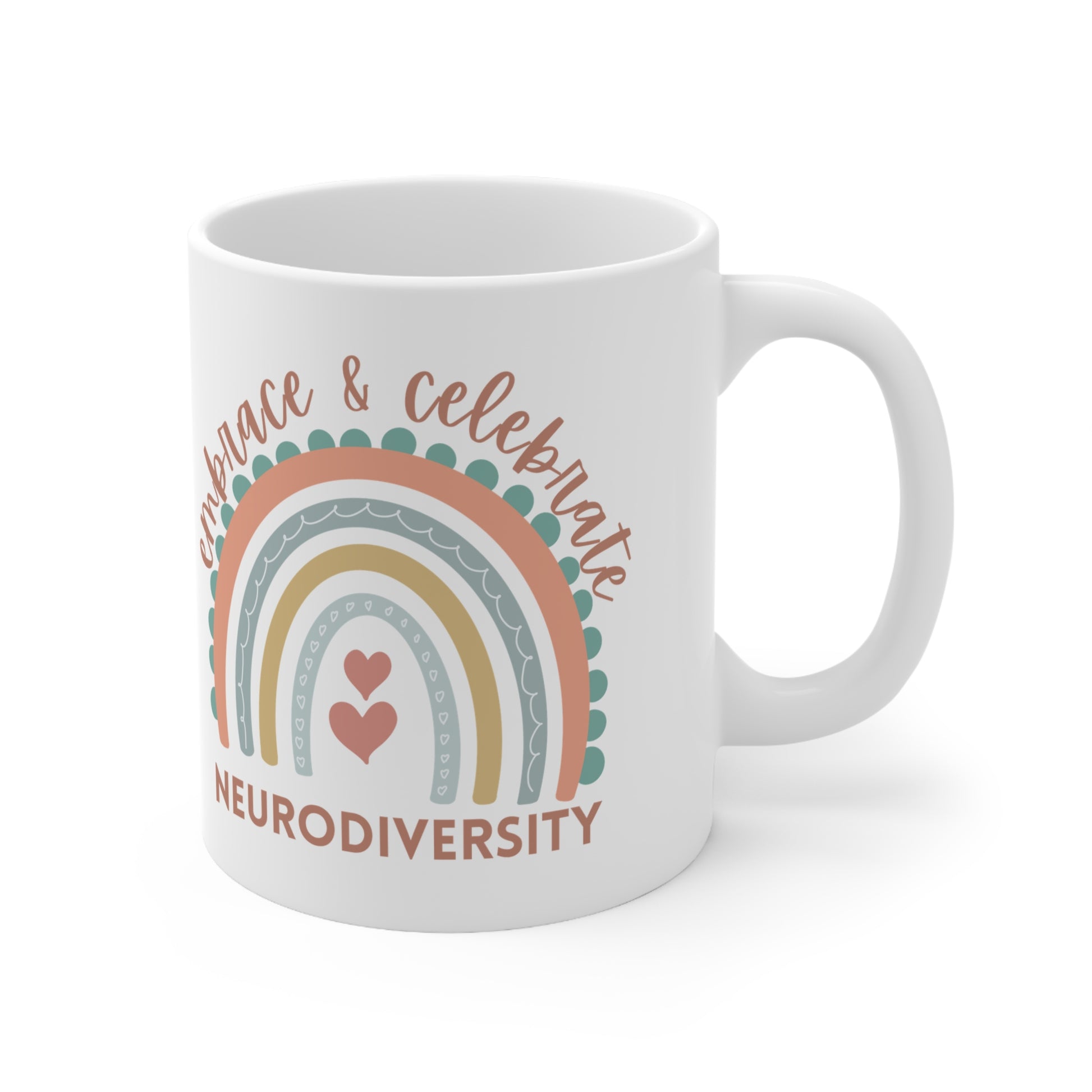 Embrace & Celebrate Neurodiversity Mug