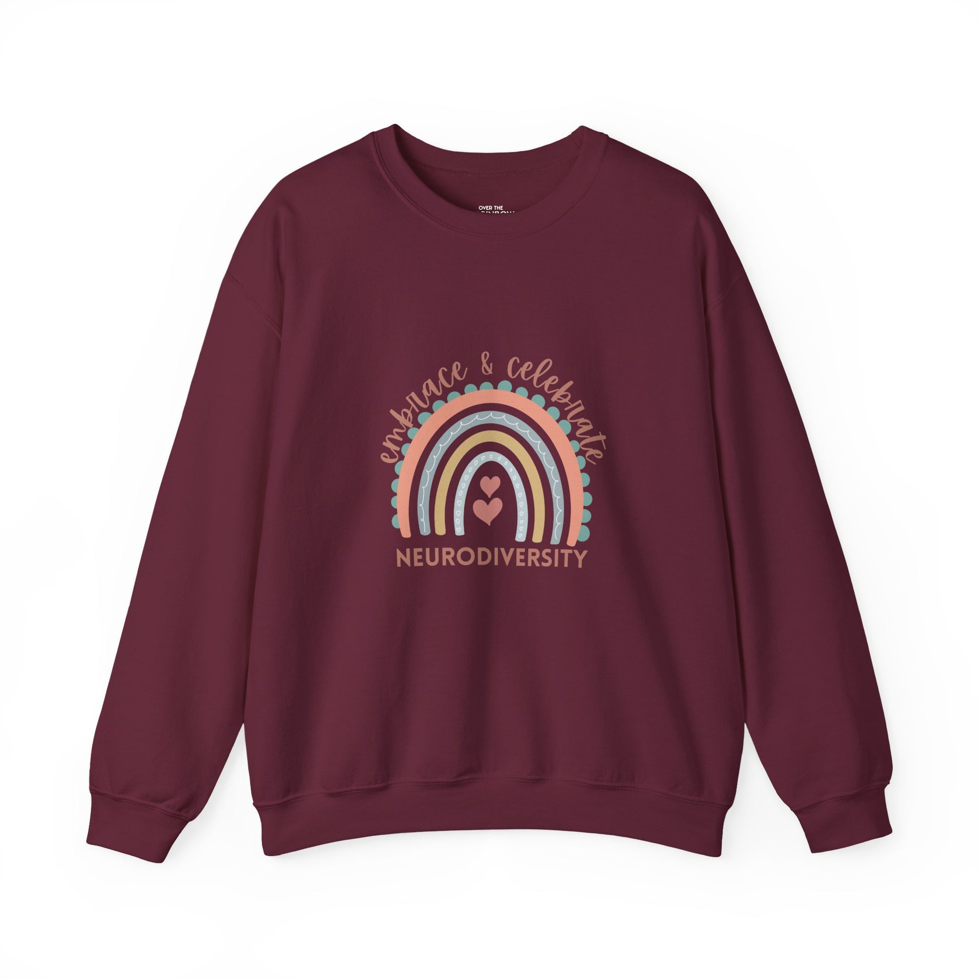 Embrace & Celebrate Neurodiversity Sweatshirt - Dark