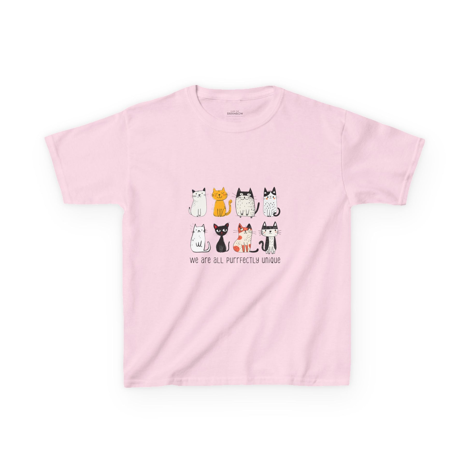 We are all purrfectly unique Kids T-Shirt