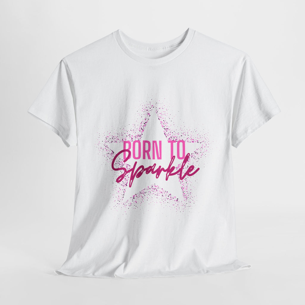 Born to Sparkle T-shirt - White