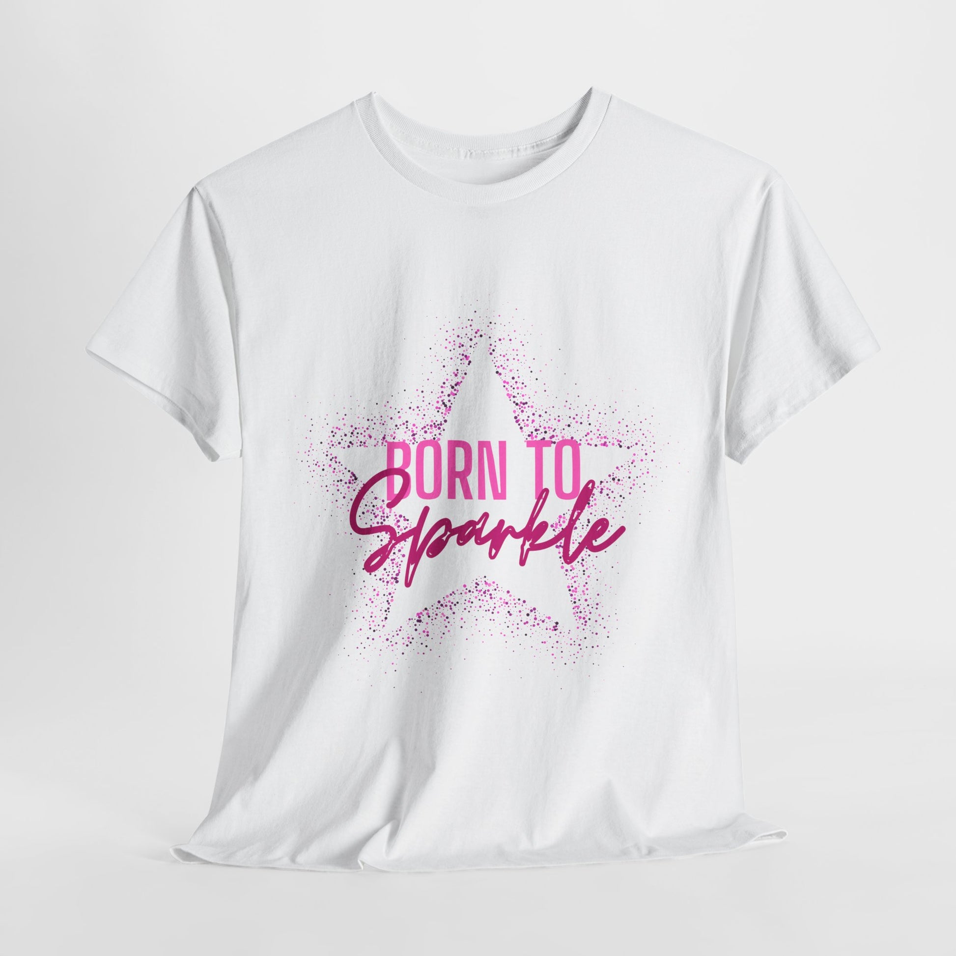 Born to Sparkle T-shirt - White