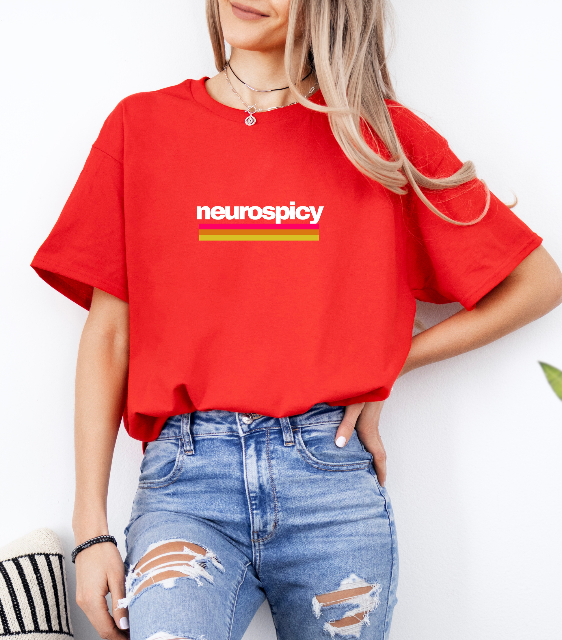 Neurospicy T-shirt - Red