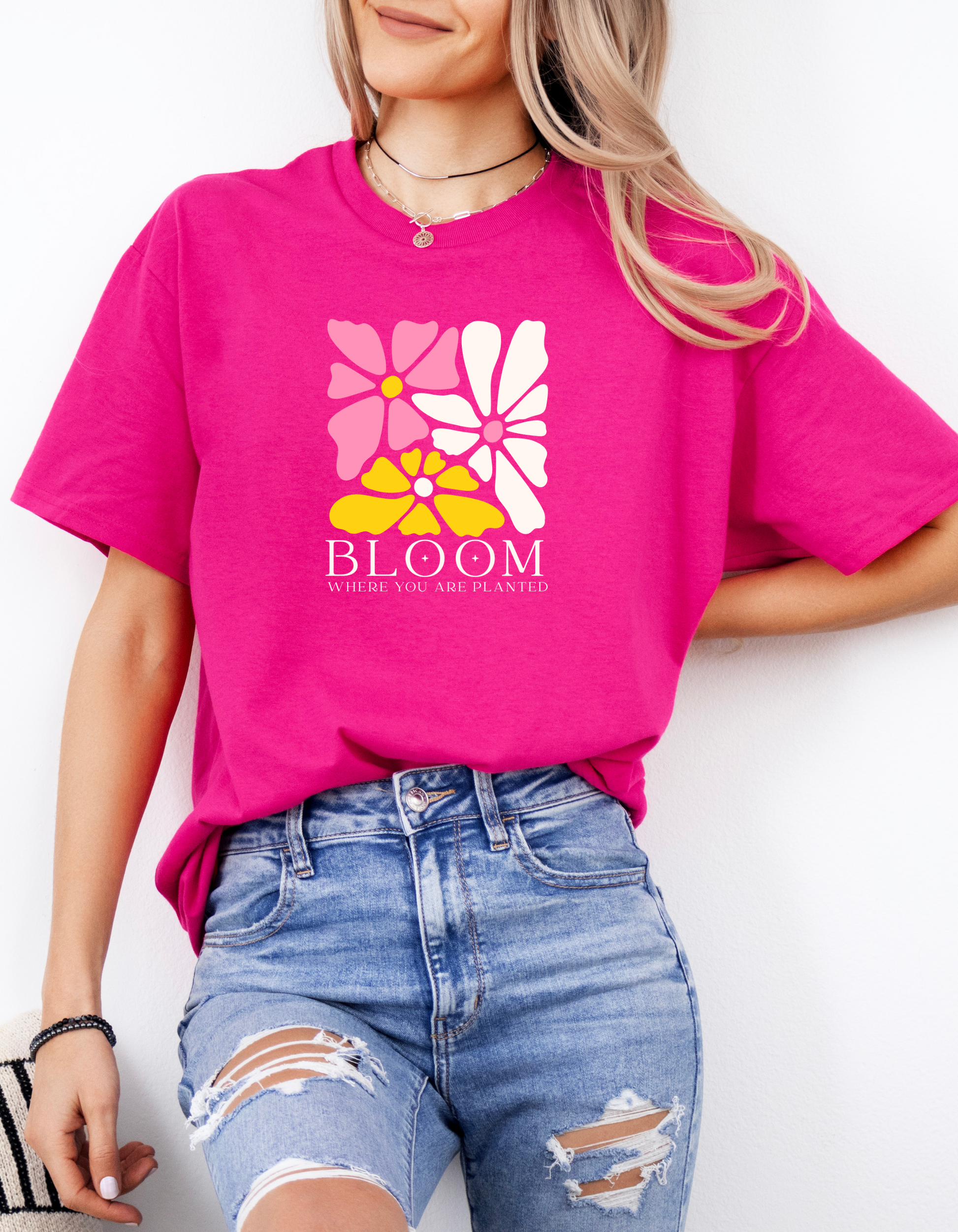 Bloom where you are planted T-shirt