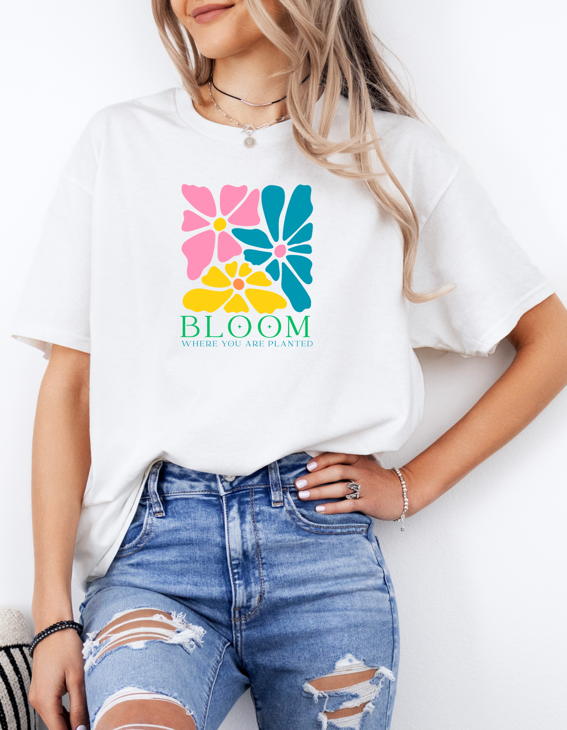 Bloom where you are planted T-shirt