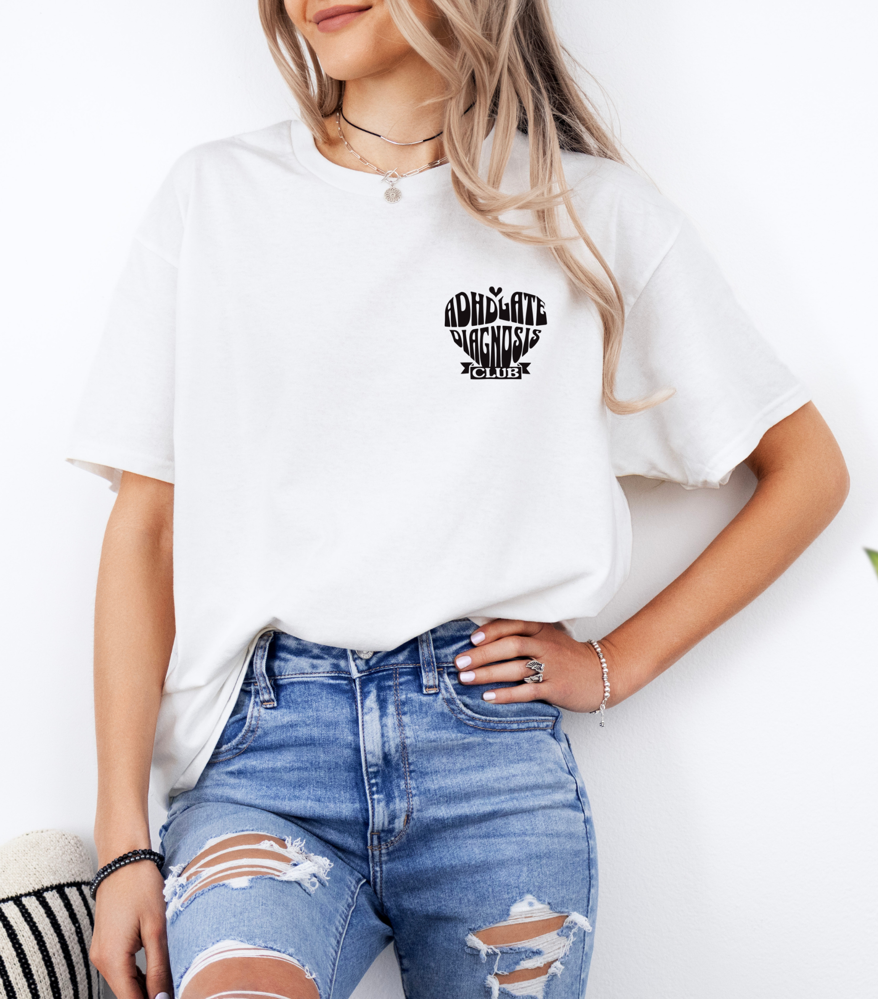 ADHD Late Diagnosis Club T-shirt