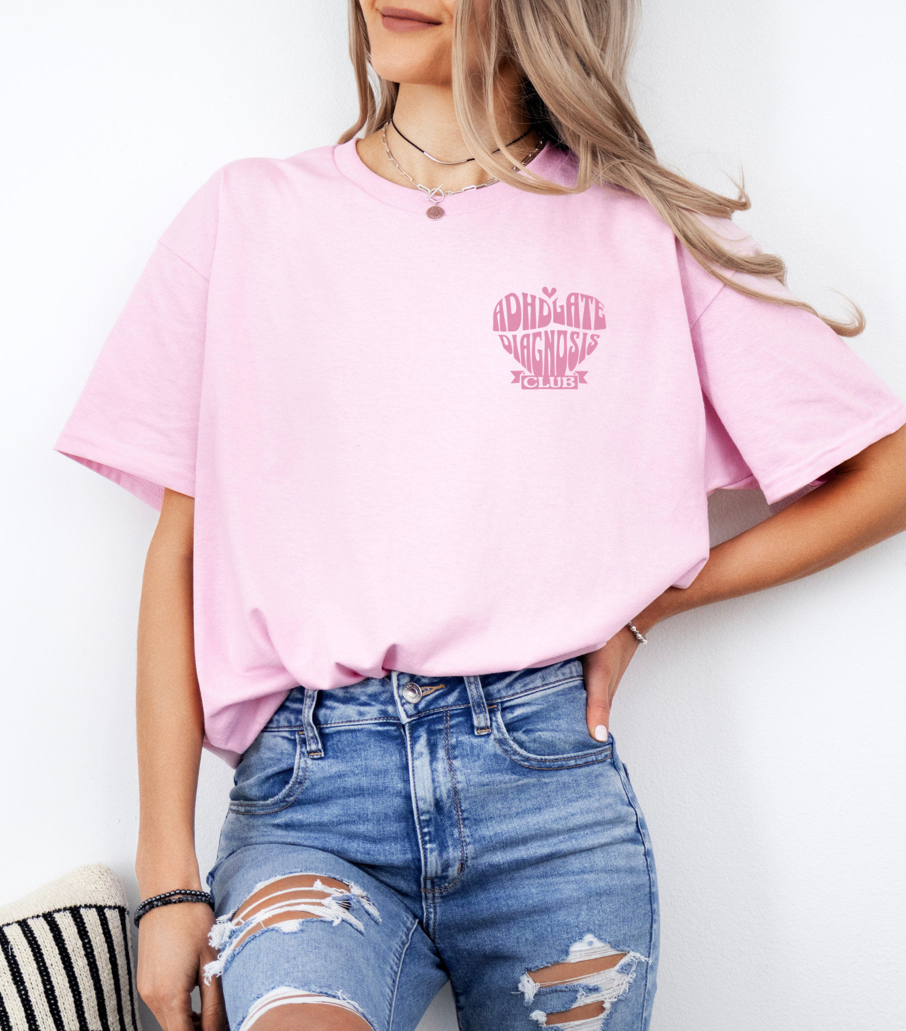 ADHD Late Diagnosis Club T-shirt