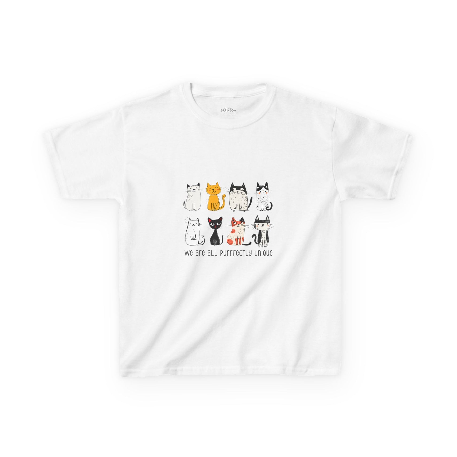 We are all purrfectly unique Kids T-Shirt