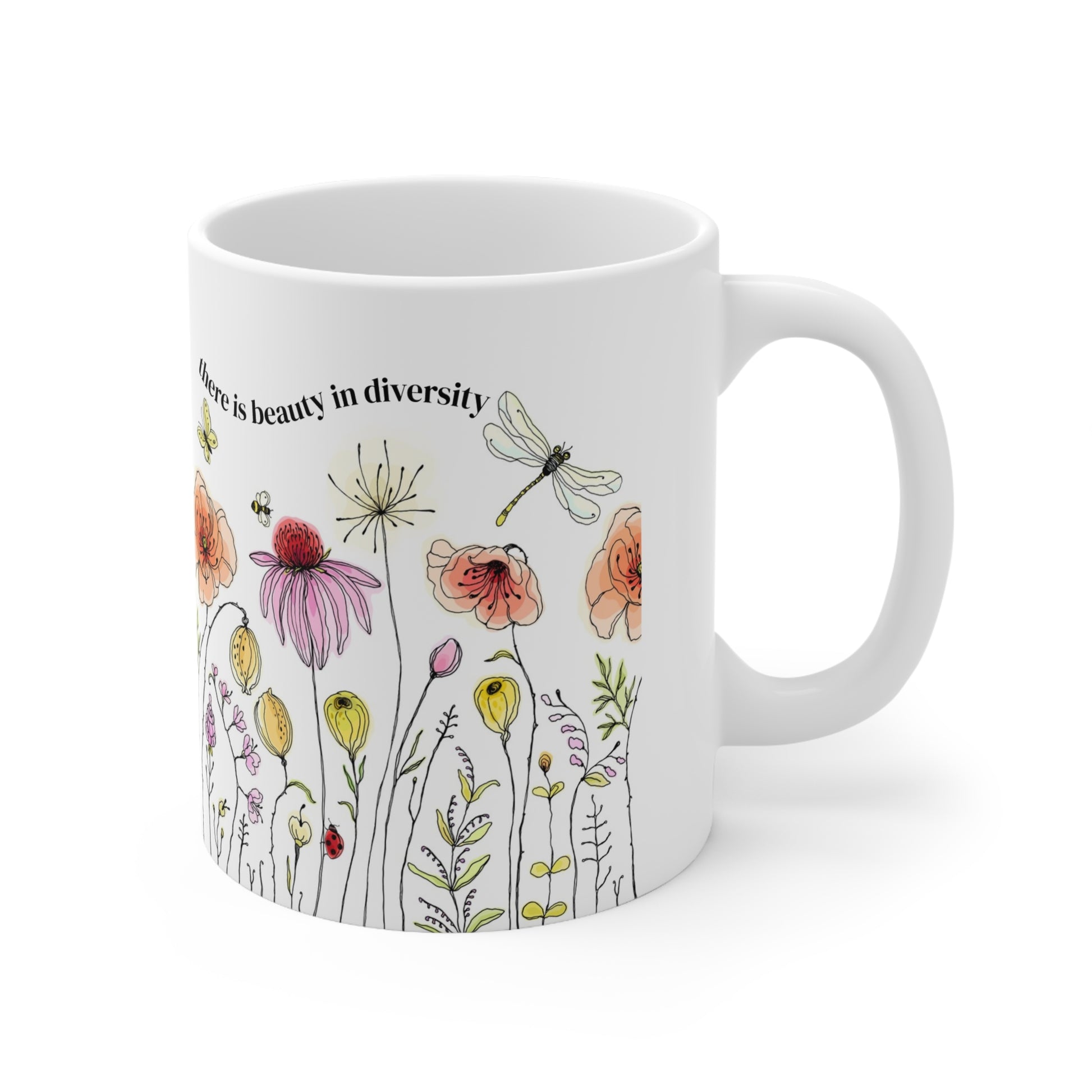 There is beauty in diversity Mug