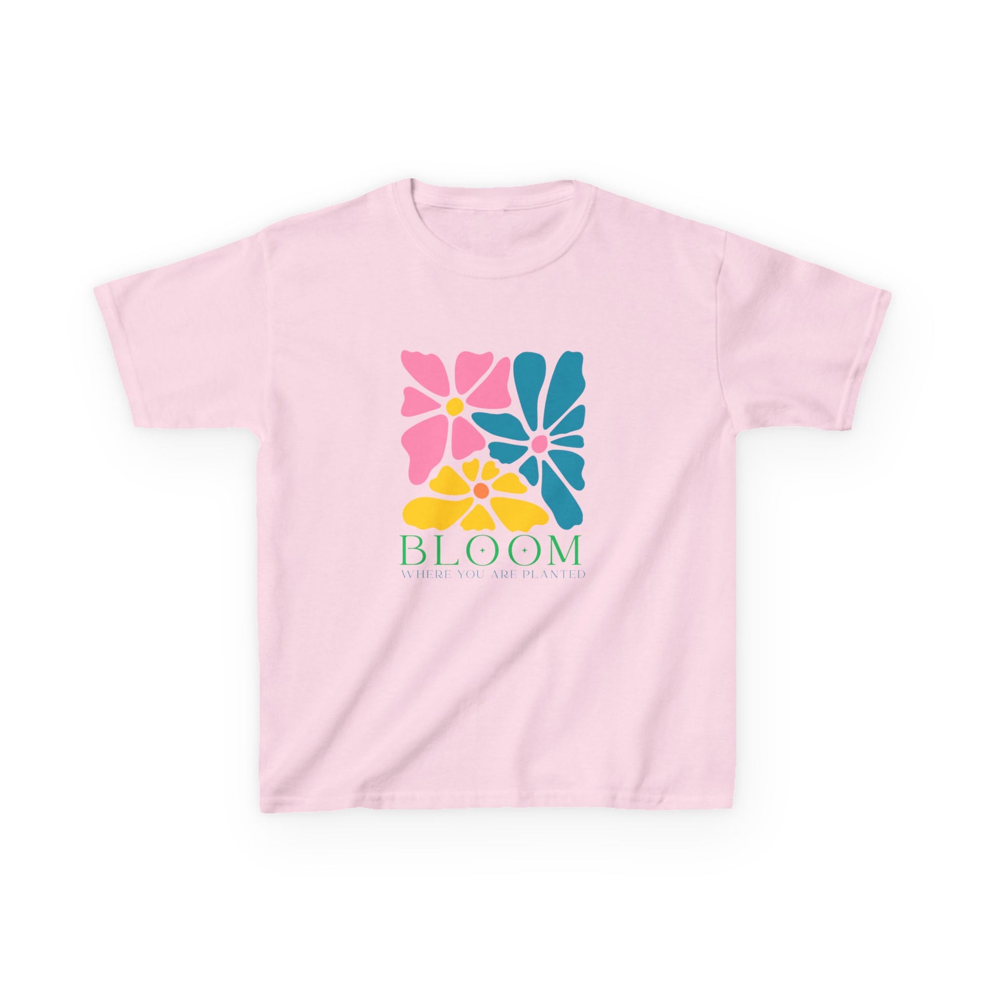 Bloom where you are planted Kids T-shirt