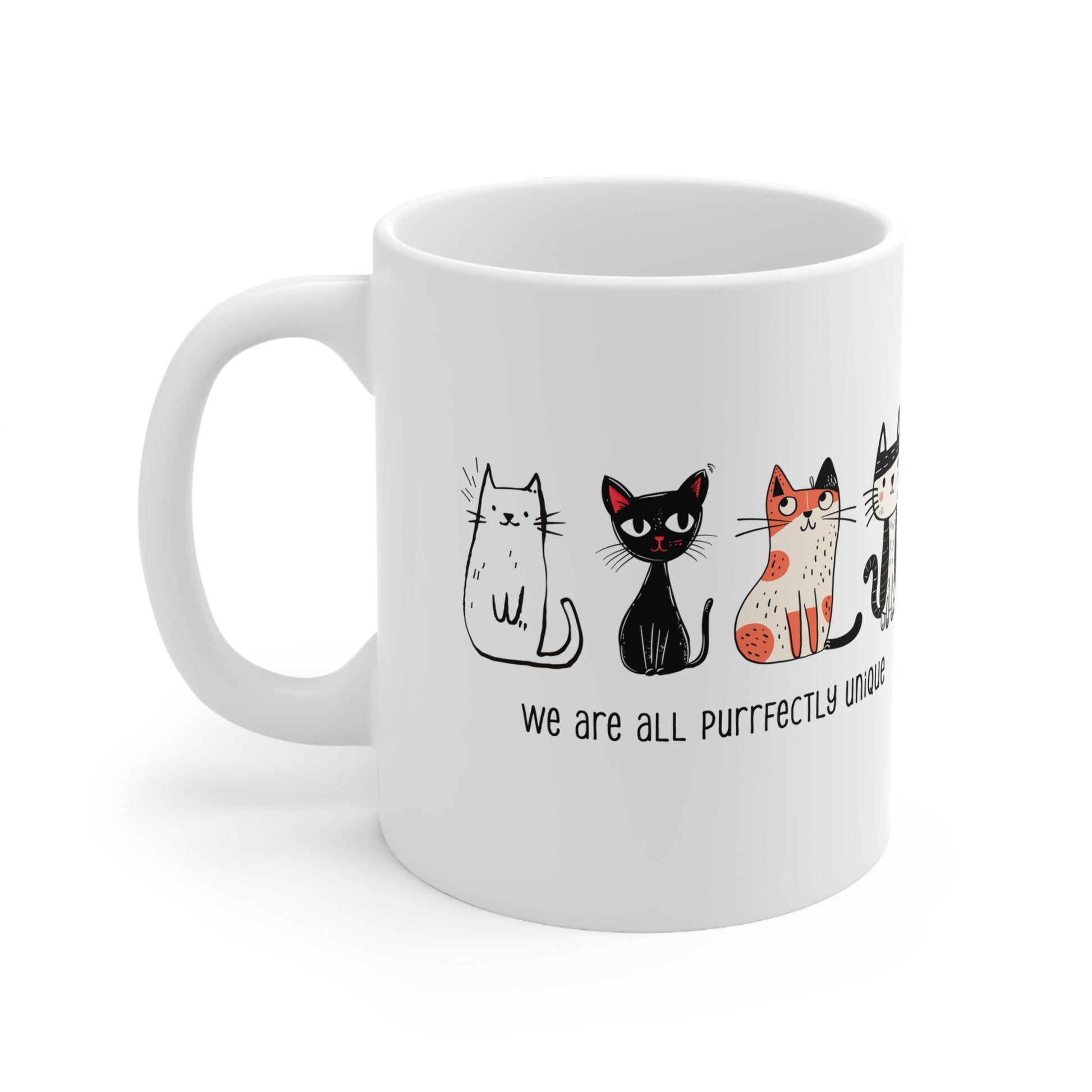 We are all purrfectly unique Mug