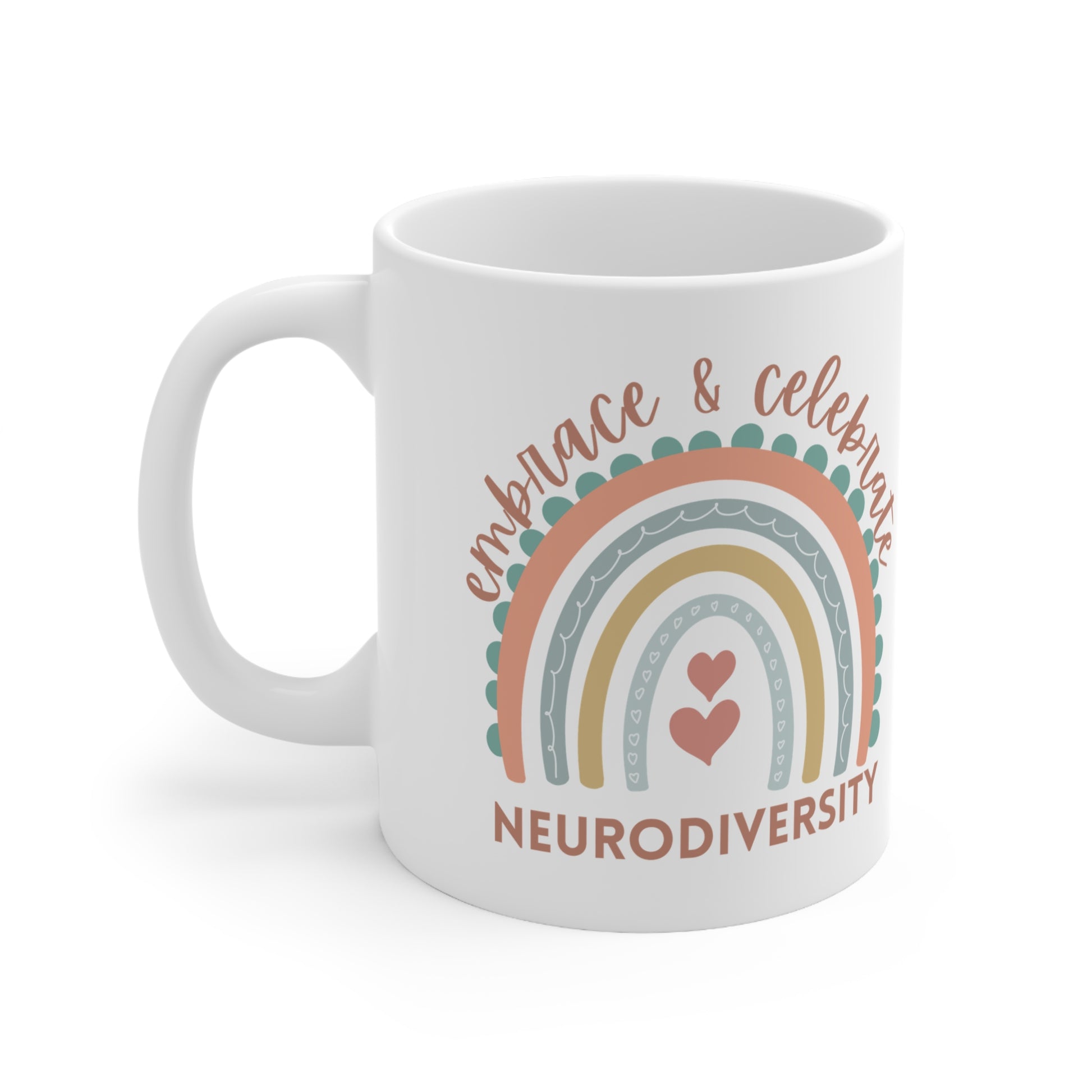 Embrace & Celebrate Neurodiversity Mug