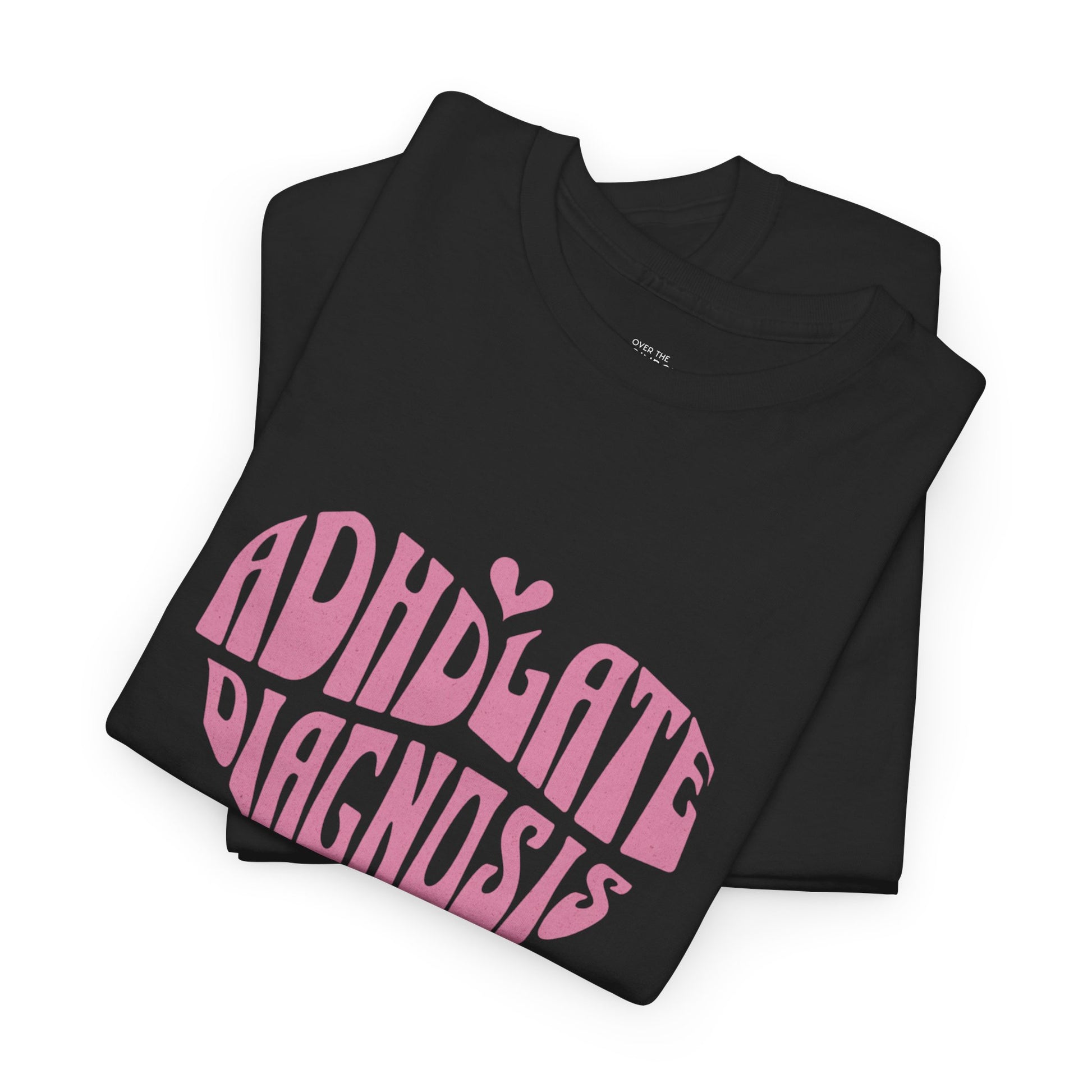 ADHD Late Diagnosis Club T-shirt - Black