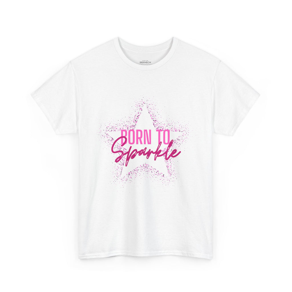 Born to Sparkle T-shirt - White