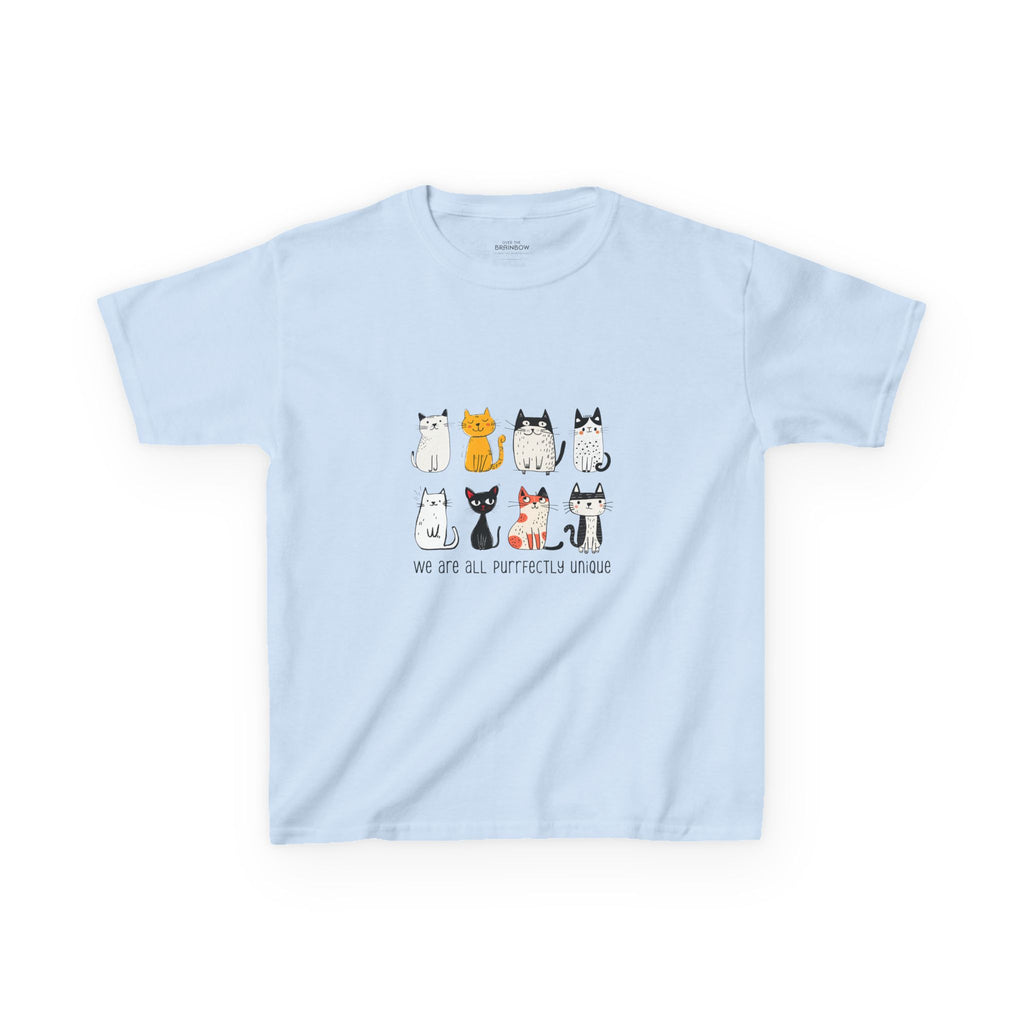 We are all purrfectly unique Kids T-Shirt