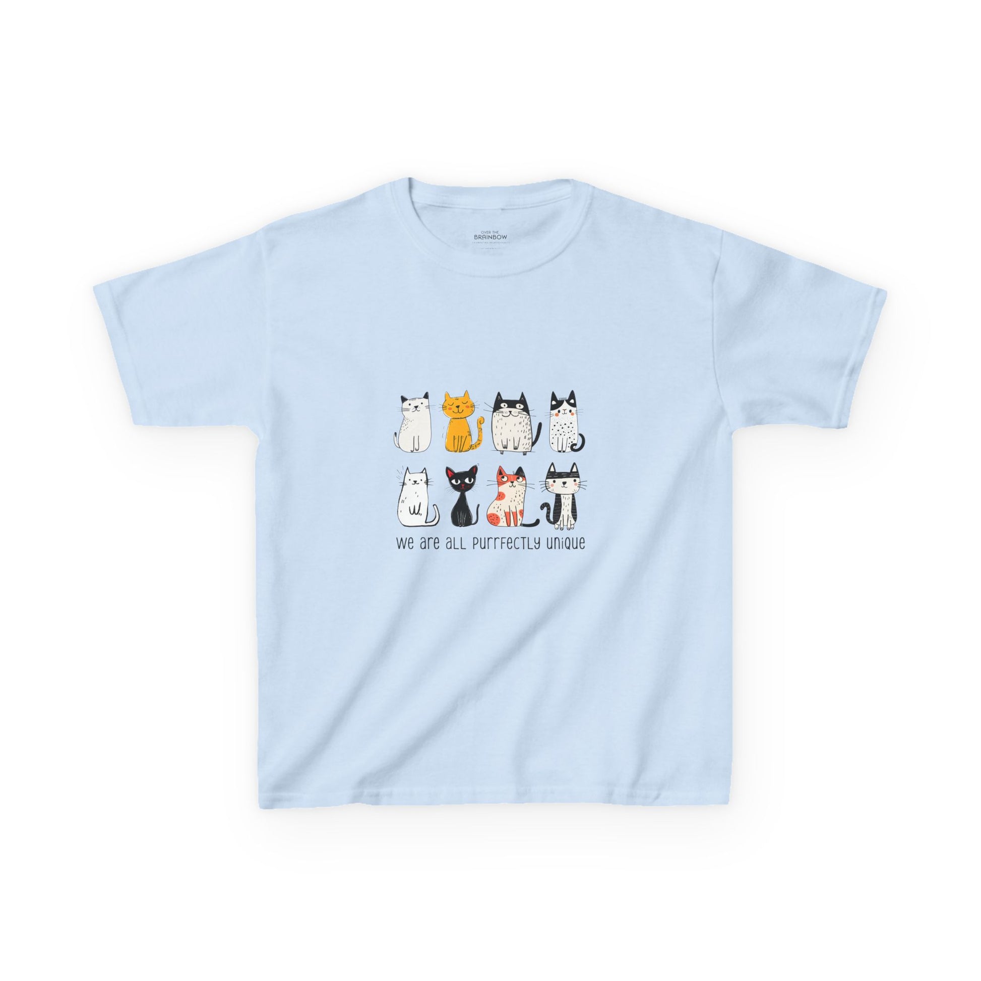 We are all purrfectly unique Kids T-Shirt
