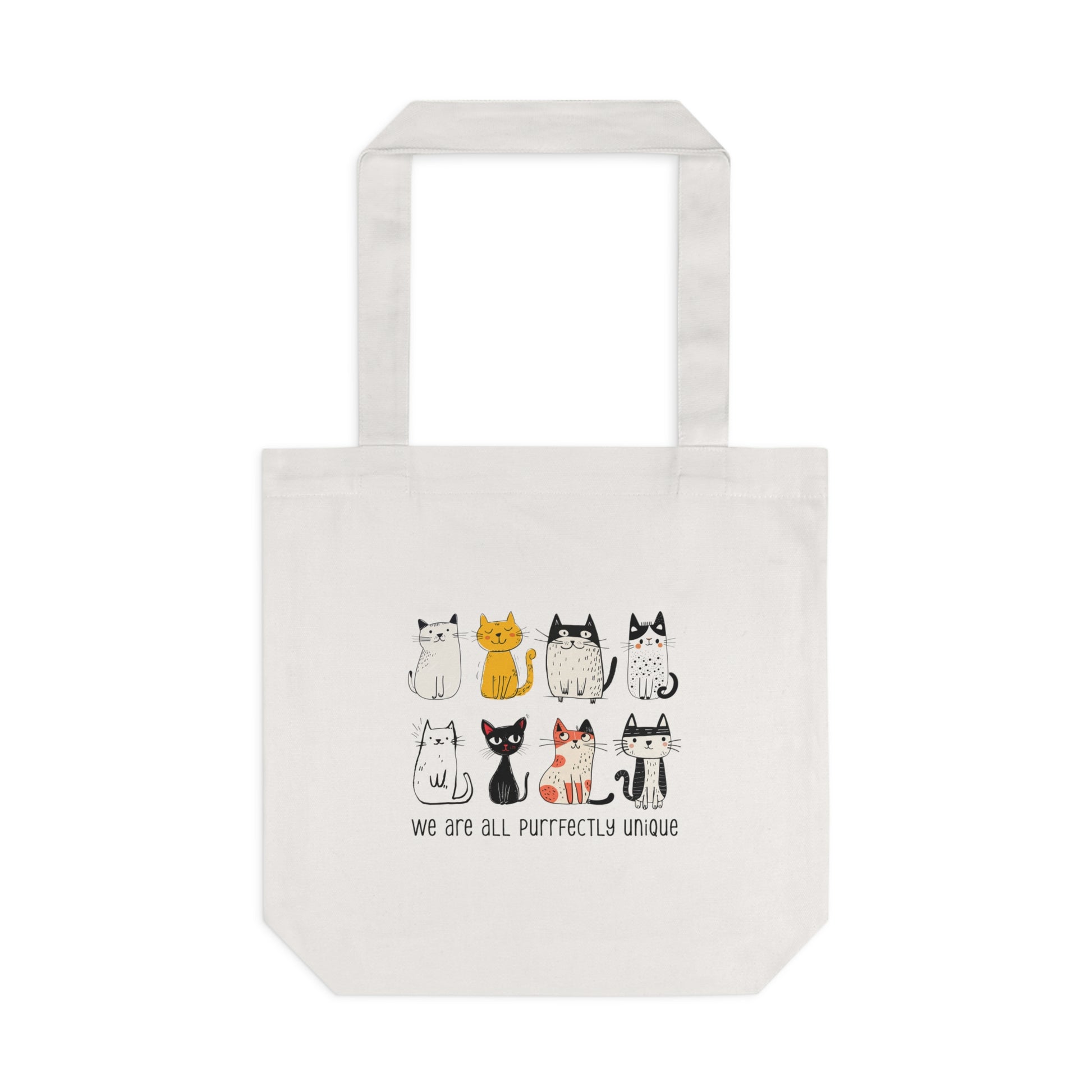 We are all purrfectly unique Tote Bag
