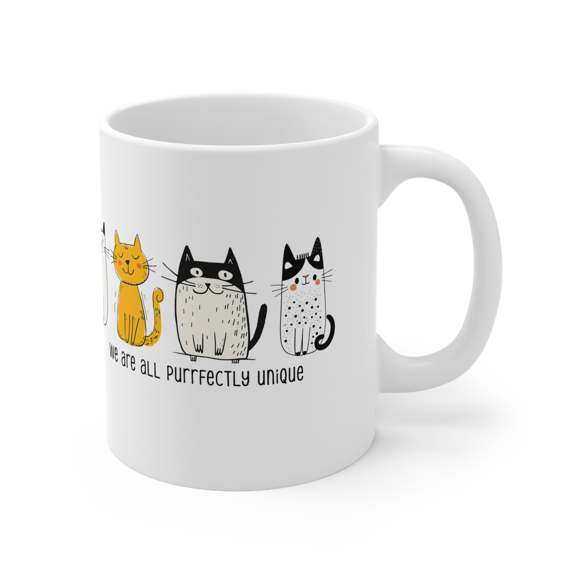 We are all purrfectly unique Mug